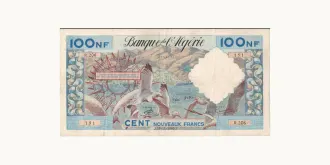 100 nouveaux francs 1960