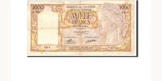 1000 franc 1949