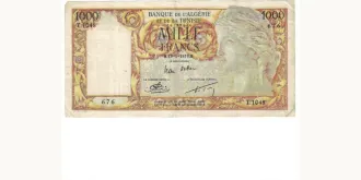 1000 franc 1953