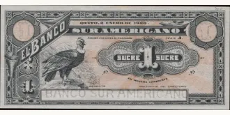 1 sucres 1920