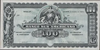 100 sucres 1920
