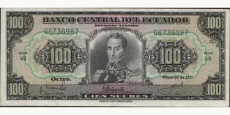 100 sucres 1971