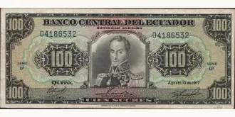 100 sucres 1977