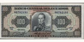100 sucres 1980