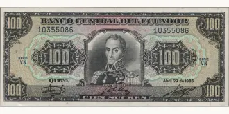 100 sucres 1986