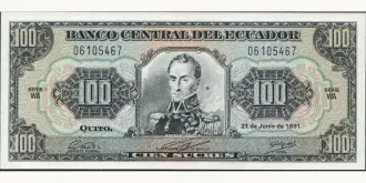 100 sucres 1991