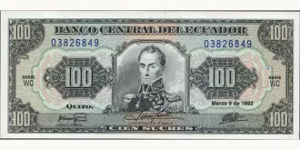 100 sucres 1992