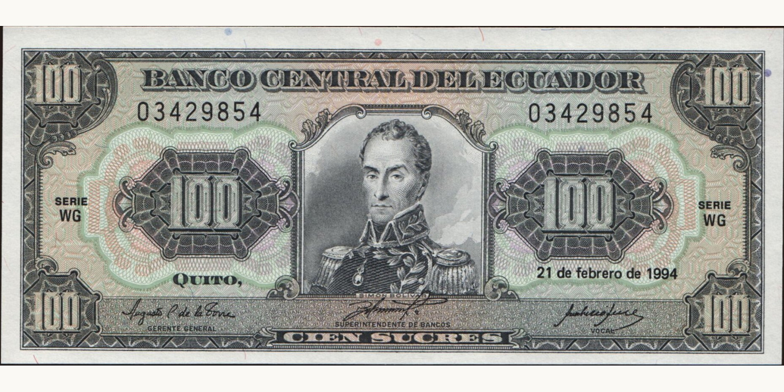 100 sucres 1994