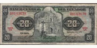 20 sucres 1973