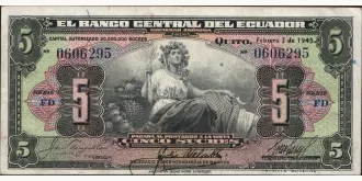 5 sucres 1945