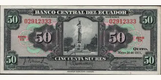 50 sucres 1971
