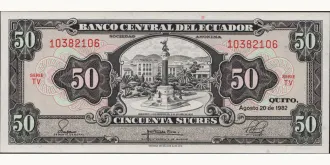 50 sucres 1982