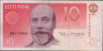 10 Krooni 1992