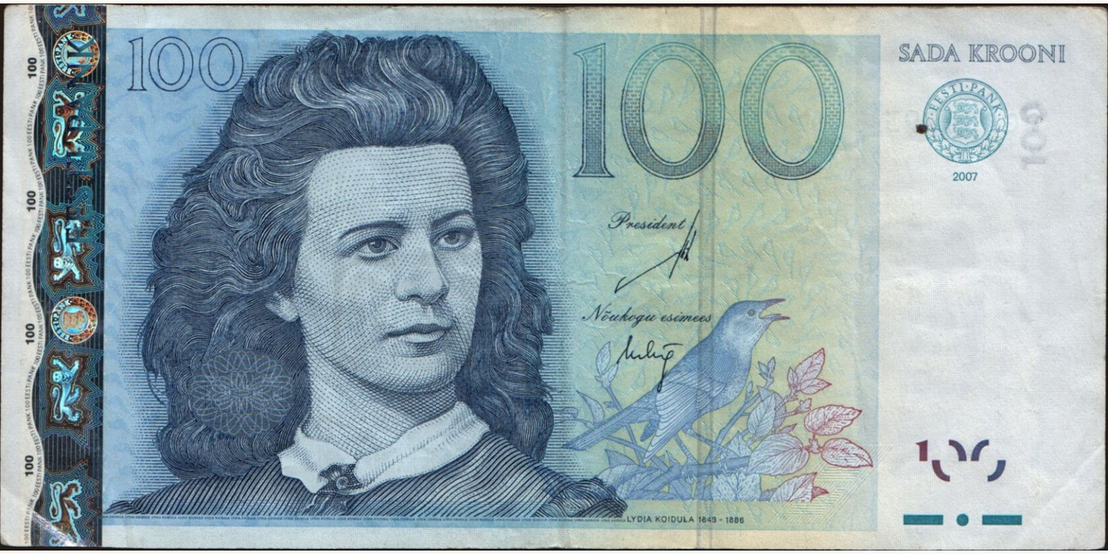 100 Krooni 2007
