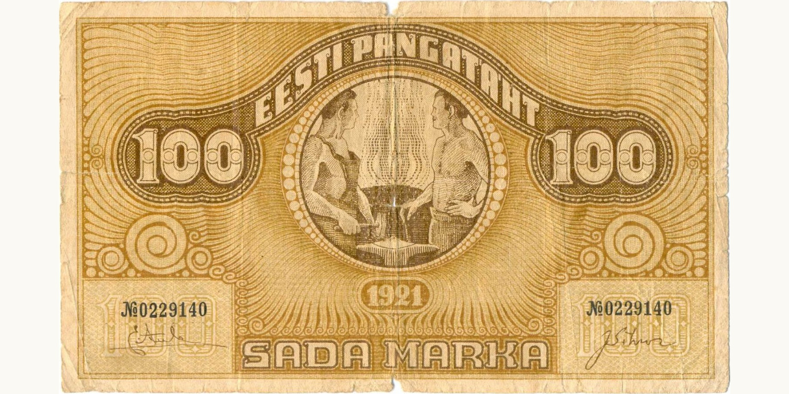 100 Mark 1921