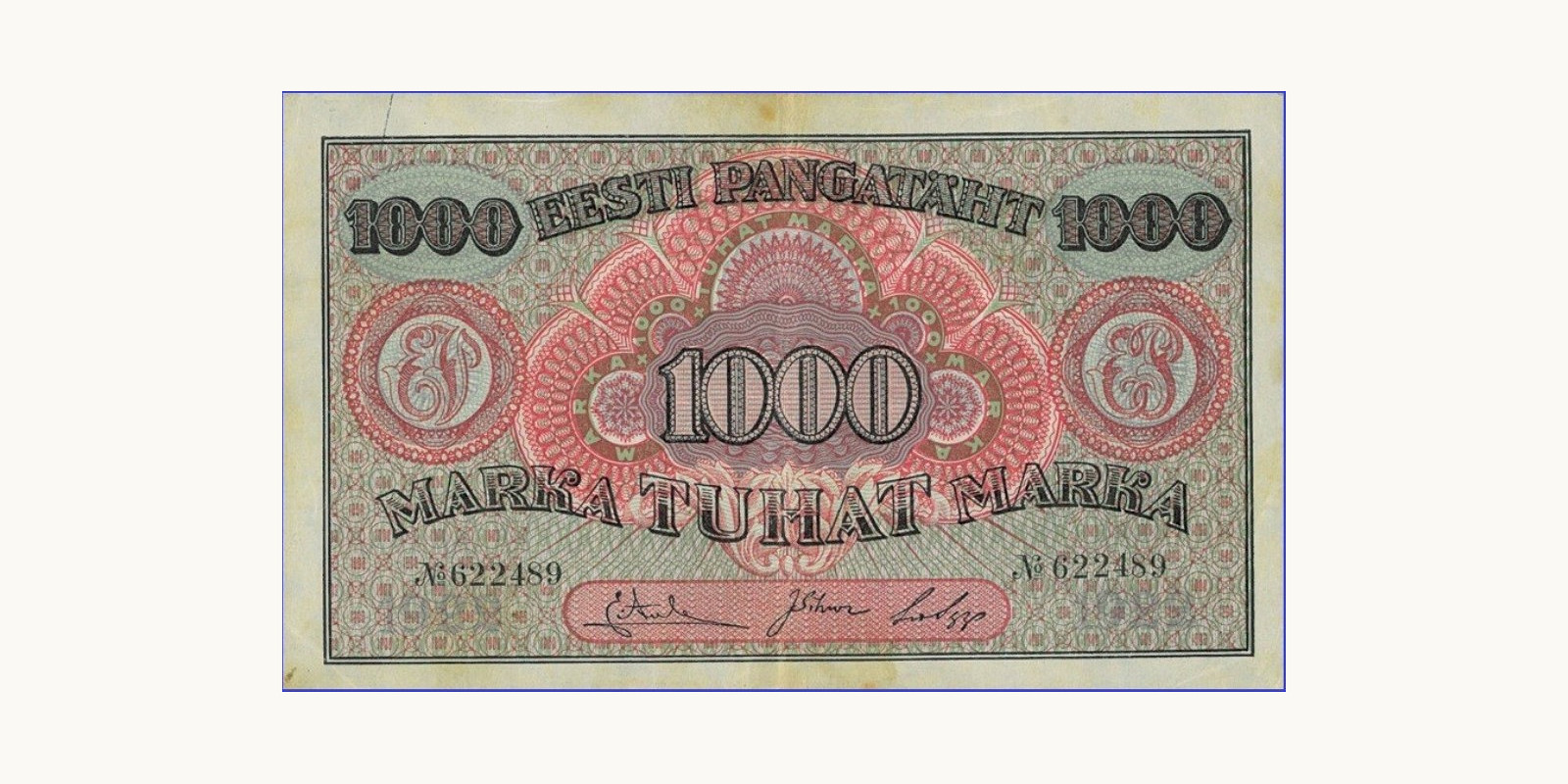 1000 Mark 1922