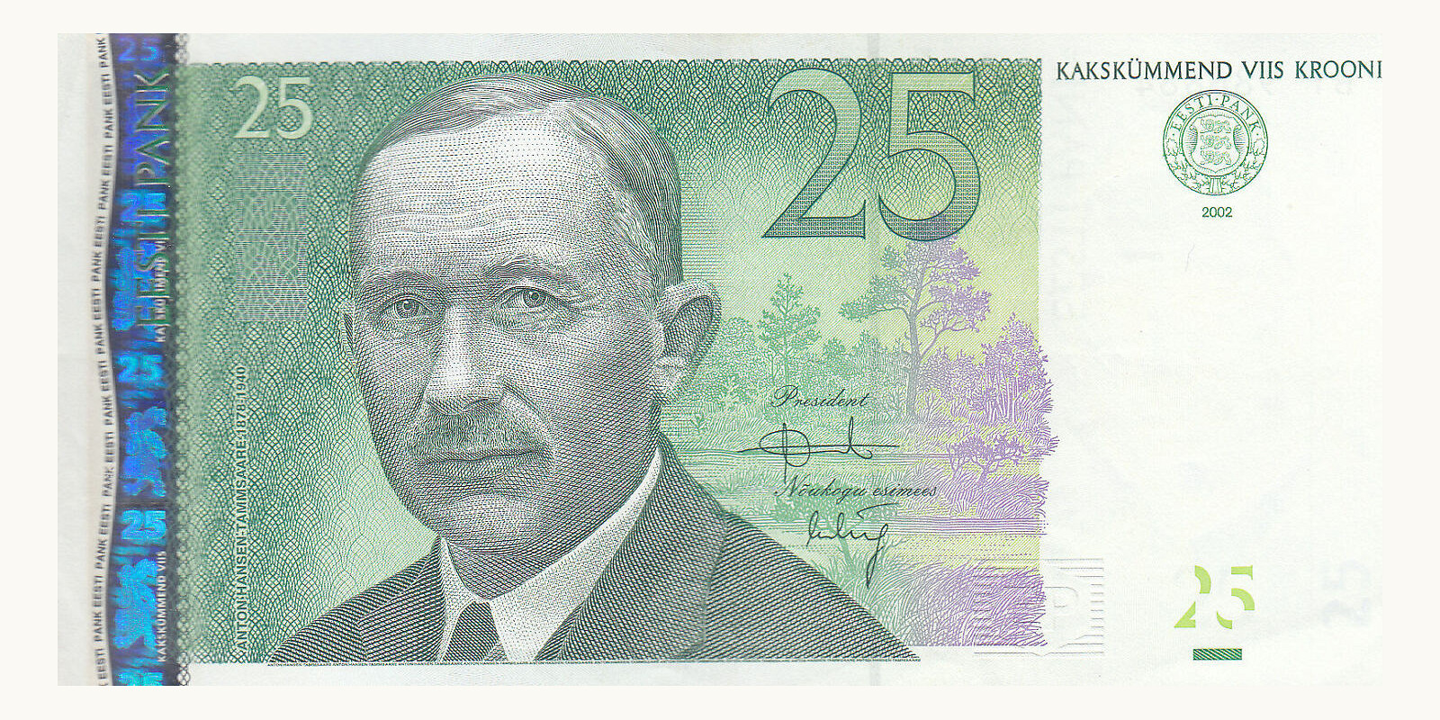 25 Krooni 2002