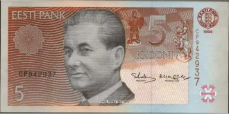 5 Krooni 1994