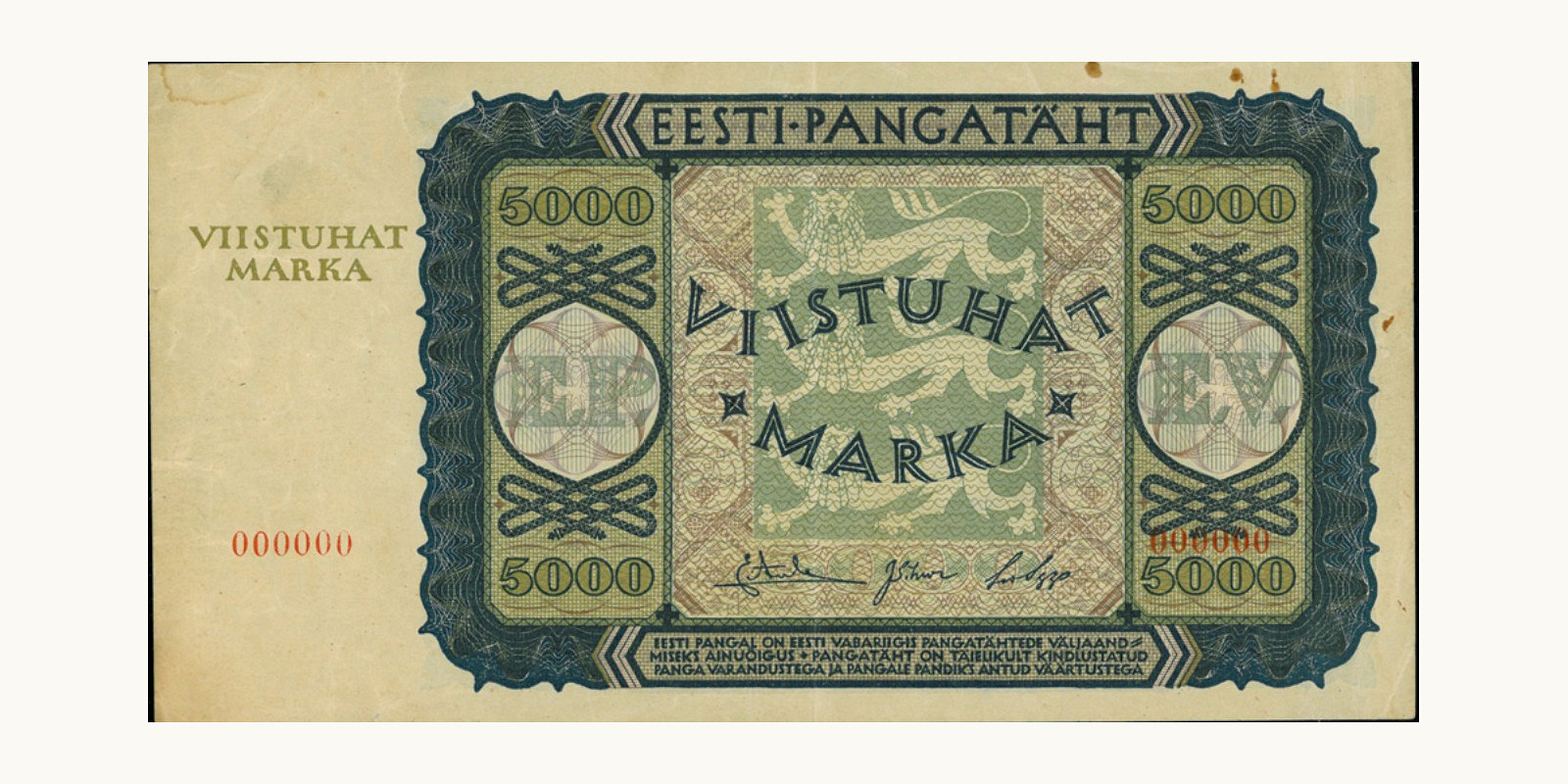 5000 Mark 1923