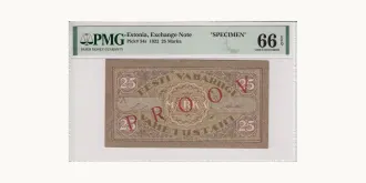 25 Mark 1922
