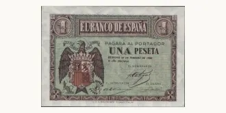 1 peseta 1938