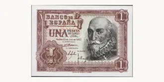 1 peseta 1953
