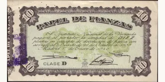 10 pesetas 1940
