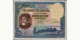 500 pesetas 1935