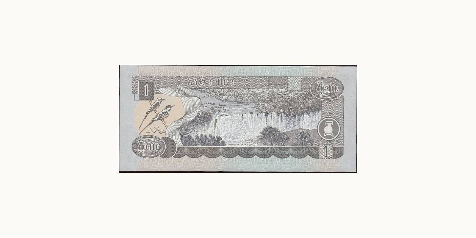 1 birr Ethiopia 2006 — Back side