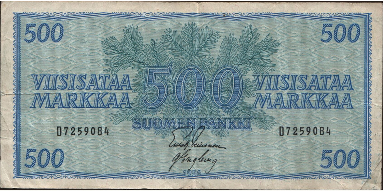500 mark 1956