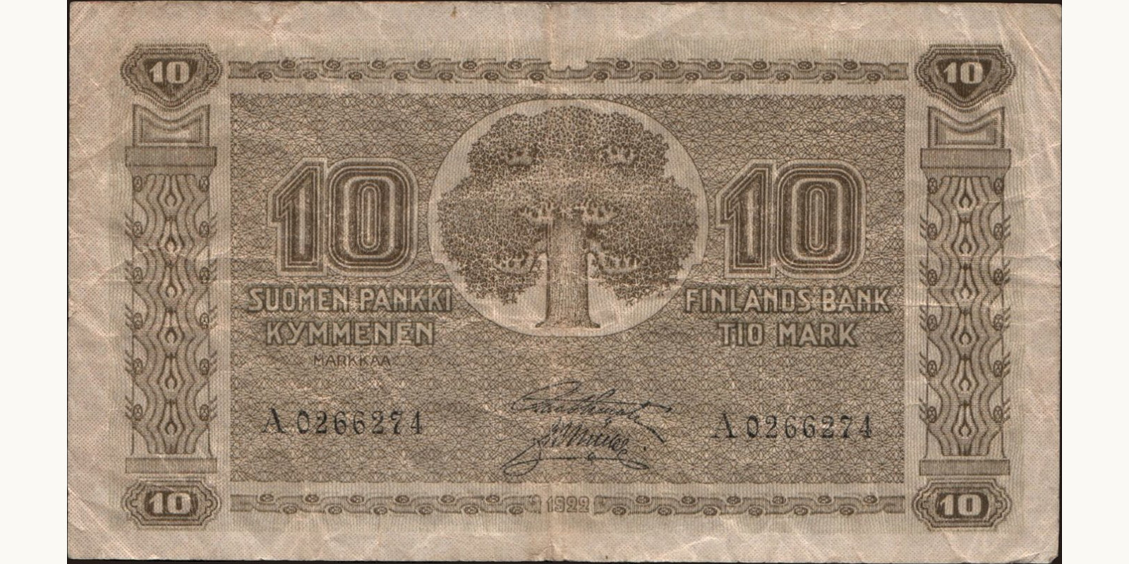 10 mark 1922