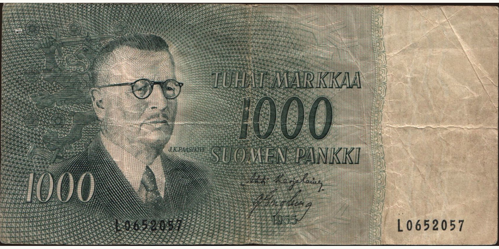1000 mark 1955