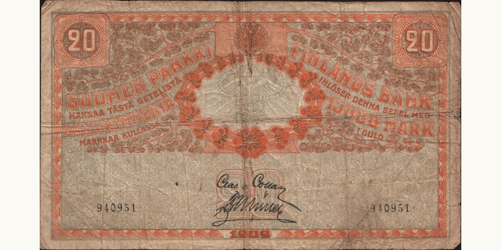 20 mark 1909