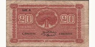 20 mark 1922