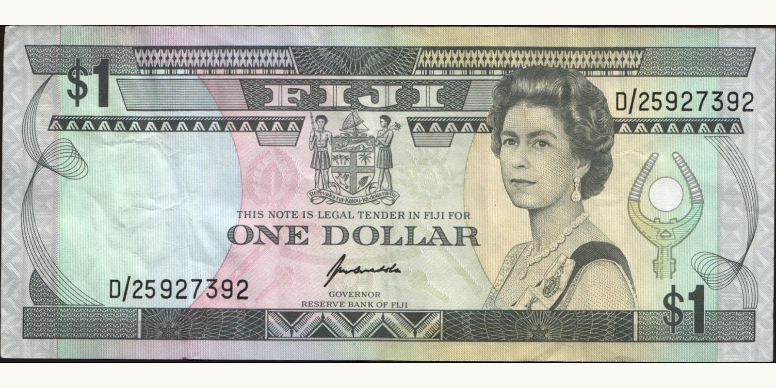 1 dollars 1993