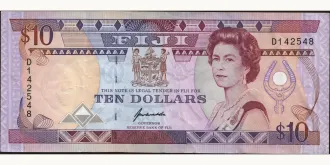 10 dollars 1992