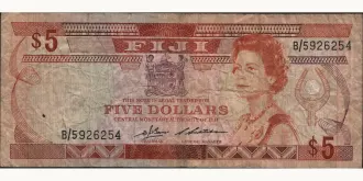 5 dollars 1986