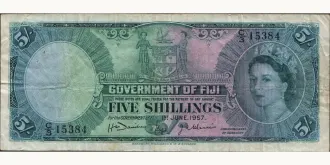 5 shilling 1957