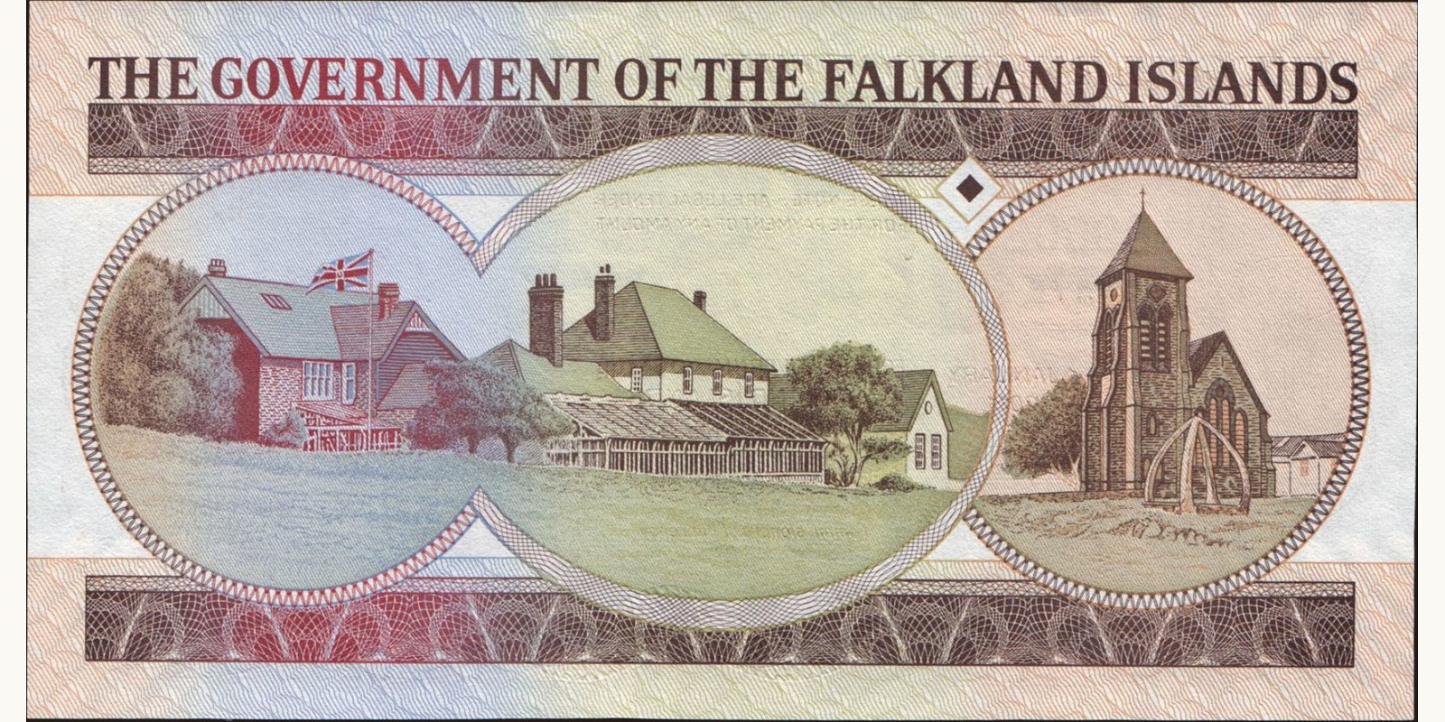 20 pounds Falkland Islands 2011 — Back side