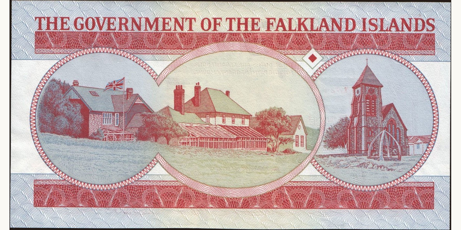 5 pounds Falkland Islands 2005 — Back side