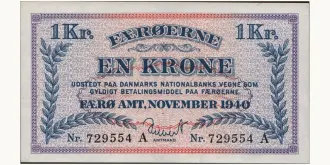 1 krone 1940