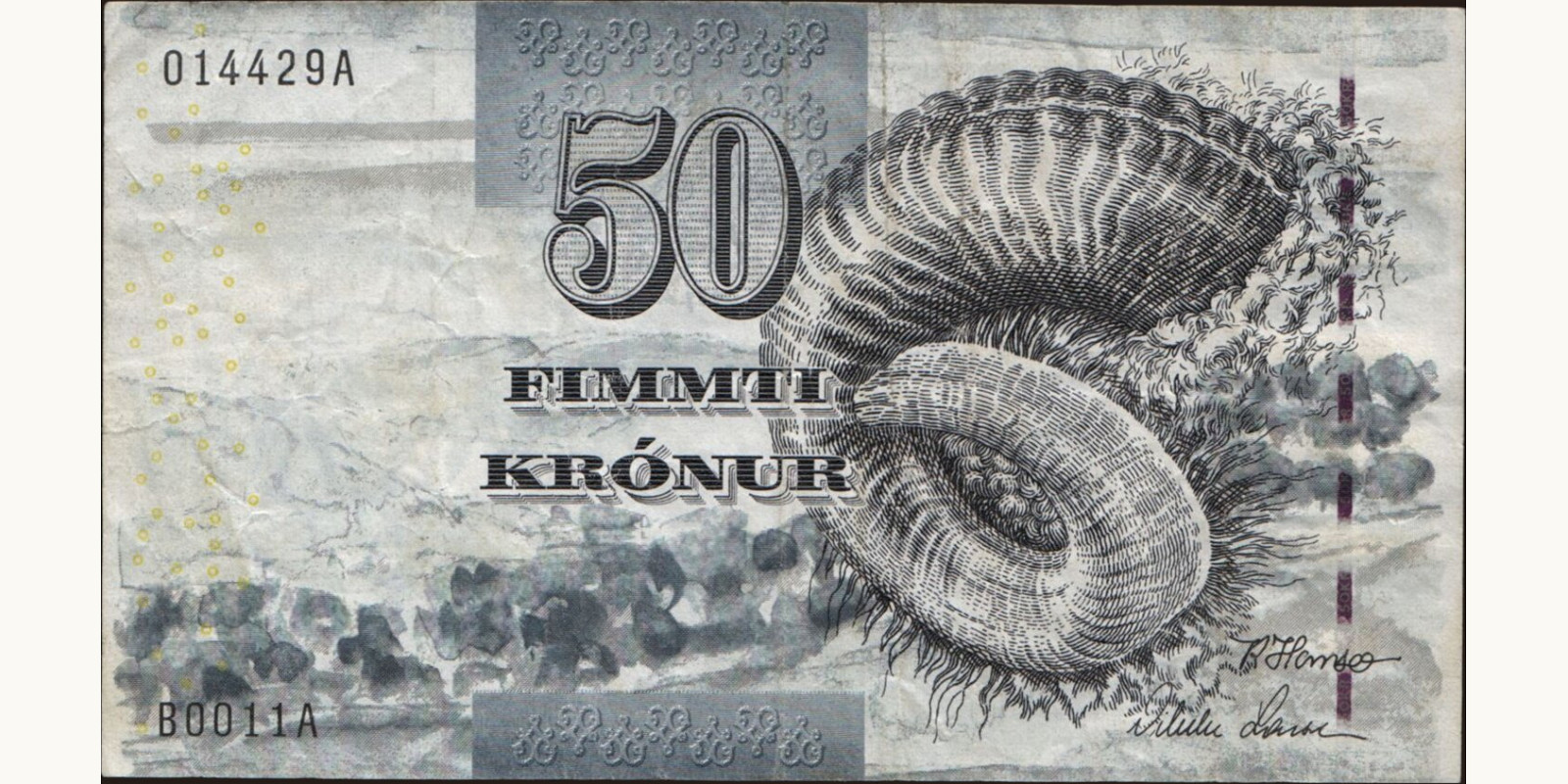 50 kronur 2001