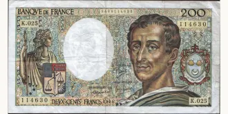200 francs 1984