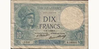 10 francs 1926