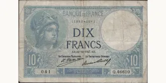 10 francs 1927