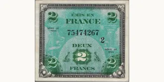 2 francs 1944