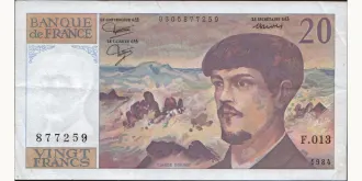 20 francs 1984