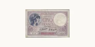 5 francs 1924