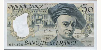 50 francs 1992