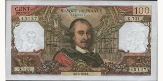 100 francs 1973
